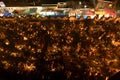 La Alumbrada celebrations at Andres Mixquic, Mexico Royalty Free Stock Photo